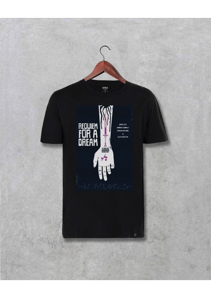 Requiem For A Dream Bir Rüya Için Ağıt Baskılı Unisex Tişört