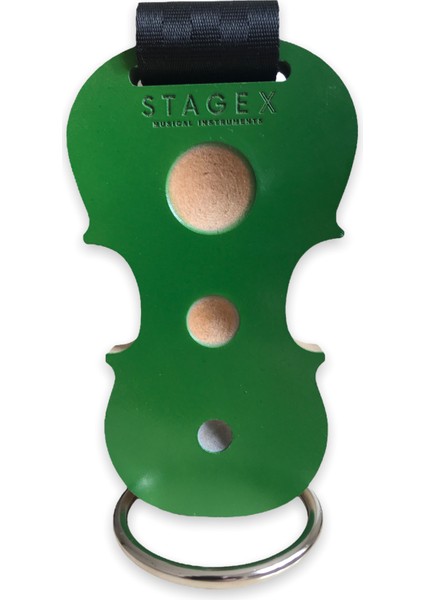 Çello Pik Stopper (Yeşil) - Pik Sabitleyici Cello Endpin Stoper Pin Stop