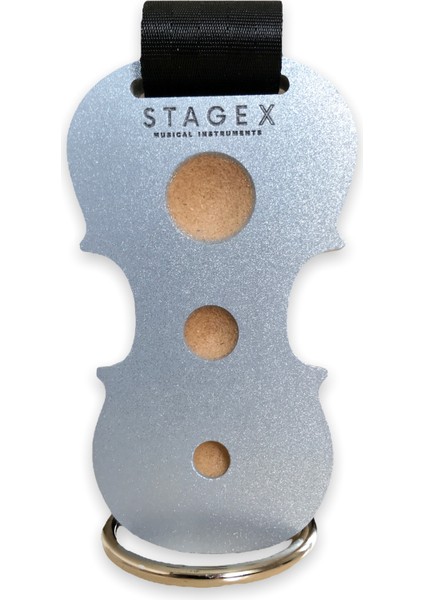 Çello Pik Stopper (Metalik) - Pik Sabitleyici Cello Endpin Stoper Pin Stop