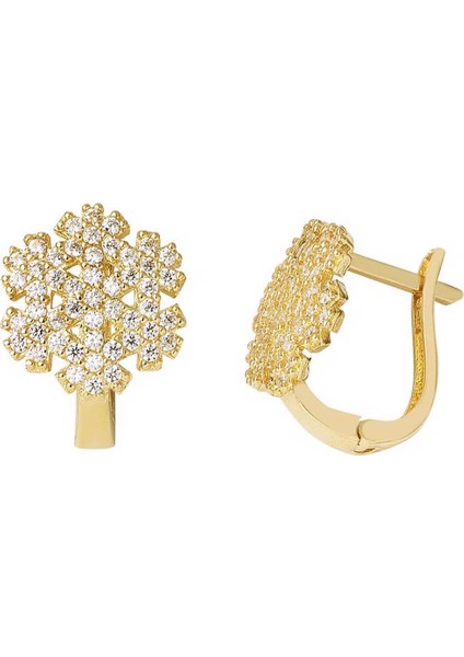 Kartanesi 14 Ayar Altın Küpe