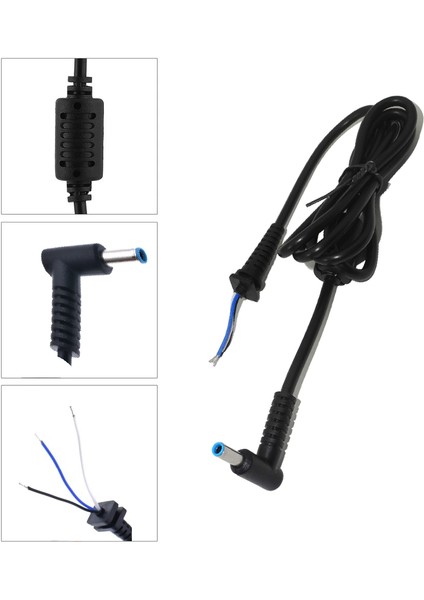 4.5x3.0mm Dc Kablo Dell Hp Laptop Adaptör Tamir Kablosu 4.5*3.0mm Şarj Cihazı Fiş Kablo 3pin Iğne Uçlu Konnektör