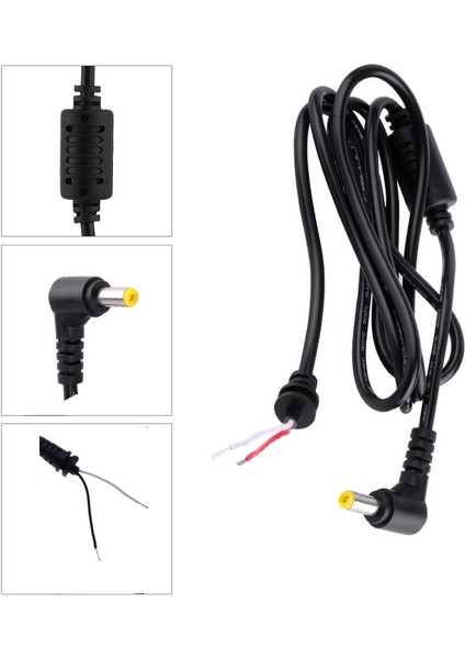 Acer 5.5x1.7mm Dc Kablo Acer Laptop Adaptör Tamir Kablosu 5.5*1.7mm Şarj Cihazı Fiş Kablo Konektörü