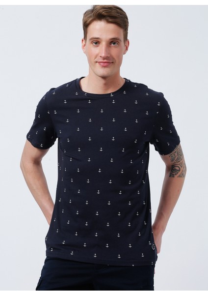 T-Shirt, Xl, Lacivert
