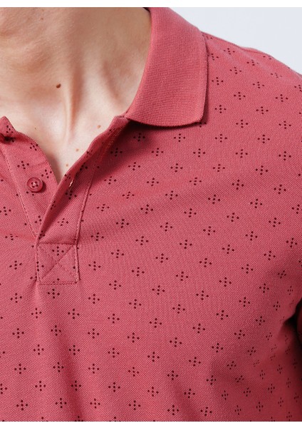 Desenli Gül Kurusu Erkek Polo T-Shirt 222 Lcm 242060 Polıte indirimleri