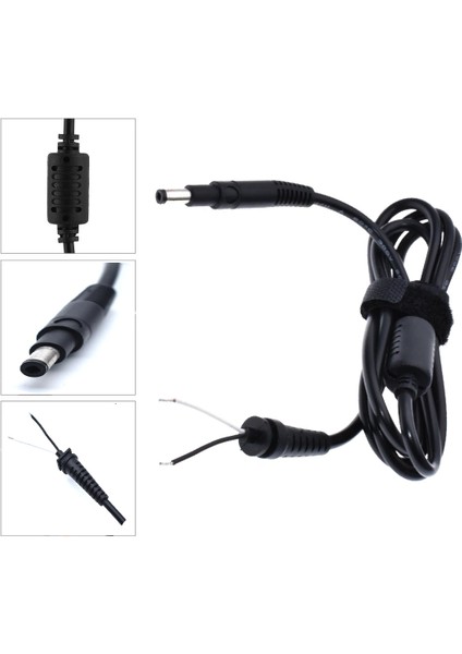 4.8x1.7mm Dc Kablo Hp Compaq Laptop Adaptör Tamir Kablosu 4.8*1.7mm Şarj Cihazı Fiş Kablo Uzun Boğum