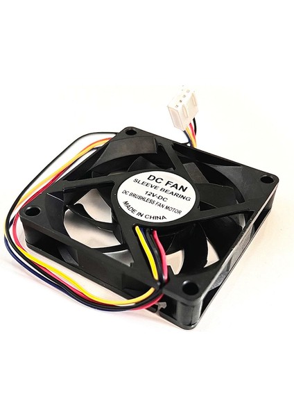 7 cm 4 Pin Fan 70X70X15 Fan 7cm 12 Volt 4pinli Fan 70X70X15MM Amd Işlemci Fanı fiyatları