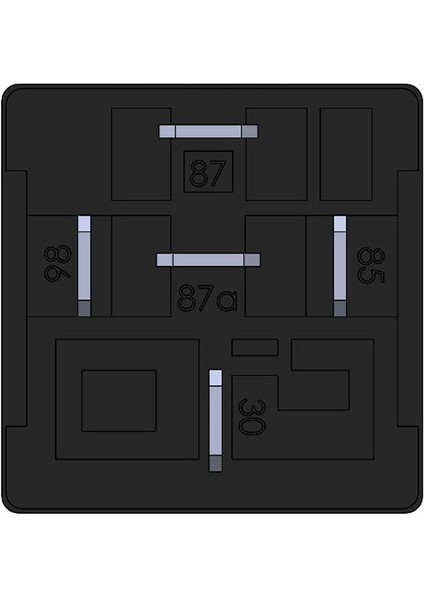 12V Mini Röle 5 Pin - 4ra 933 791-061, 3539335M92, 3906604M1