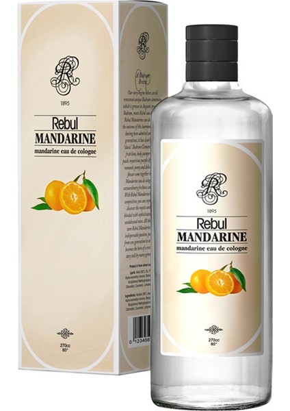 Kolonya 270 ml Mandalina