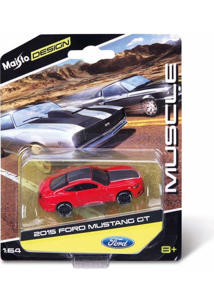 2015 Mustang Gt Oyuncak Araba 1:64