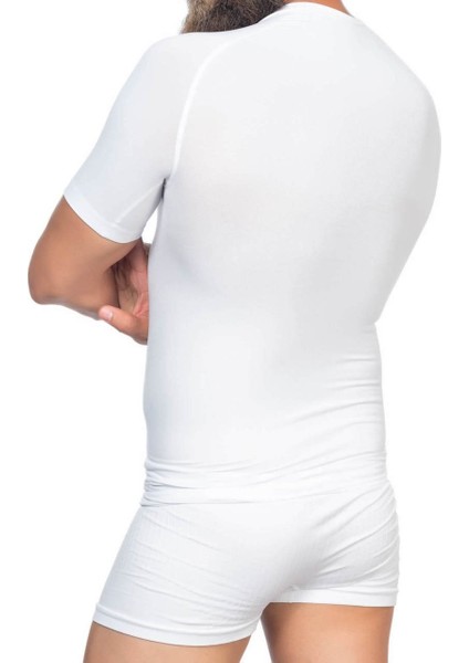 Erkek Yarım Kol Korse Atlet E1010 modelleri