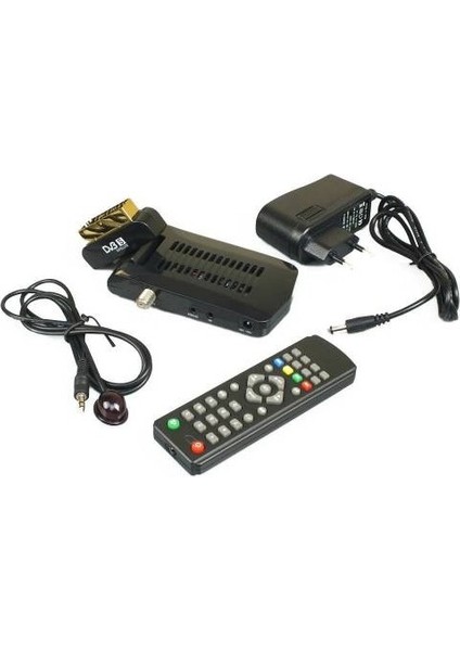 DSR-6500 Emotion Mini Scart Uydu Alıcısı Tkgs Destekli