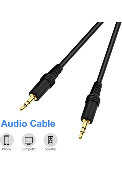 1.5 Metre 3.5mm Stereo Aux Kablosu Aux Erkek Erkek 3.5mm Ses Kablosu 1.5m fiyatları