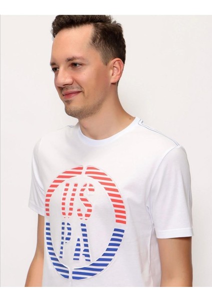 Regular Erkek Baskılı Bisiklet Yaka T-Shirt fiyatları