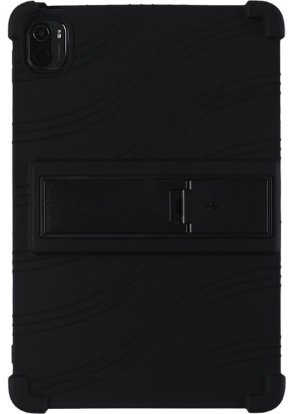 Xiaomi Pad 5 / Xiao Mi Pad 5 Pro Için Taşınabilir Pc Dört Köşe Silikon Tablet Kılıfı - Siyah (Yurt Dışından) fırsatları