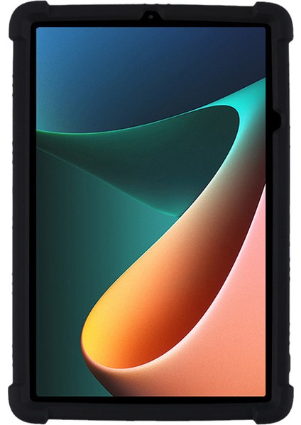 Xiaomi Pad 5 / Xiao Mi Pad 5 Pro Için Taşınabilir Pc Dört Köşe Silikon Tablet Kılıfı - Siyah (Yurt Dışından) indirimleri