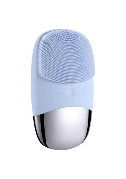 Mini Elektrikli Yüz Temizlik Fırçası Silikon Sonic Yüz Temizleyici Cilt Masajı Derin Gözenek Yüz Temizleme Fırça (Yurt Dışından)