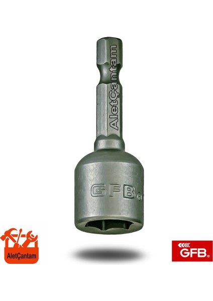 Bits Uç Lokma Uç Somun Vidalama Ucu Matkap Ucu 10 Mm