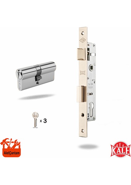 153u Alüminyum Kapı Kilidi Dar Tip 20mm Kilit