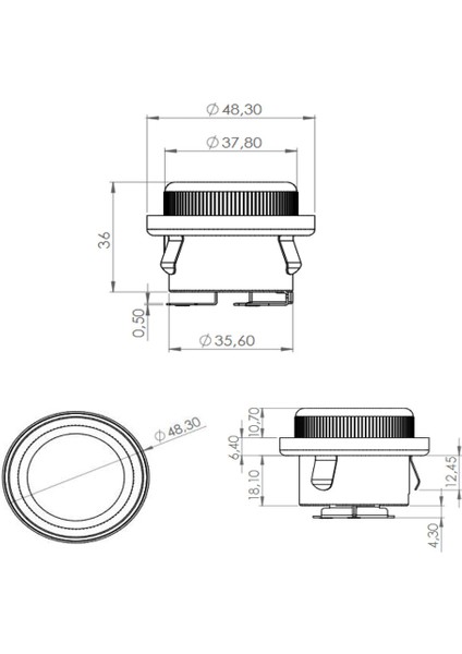 Tofaş Doğan Slx Harita, Gazete, Iç Okuma Lambası - 2'li Set