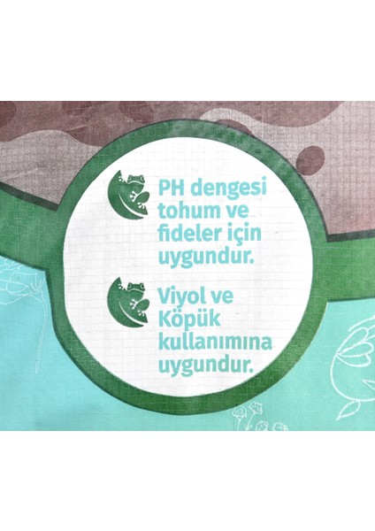Nif Süper Torf, Çiçek Saksı Ve Viyoller Için- 40lt