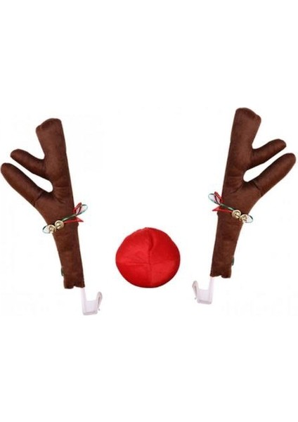 Noel Araba Dekorasyon Boynuzları Araba Boynuzları Elk Boynuzları (Yurt Dışından) modelleri
