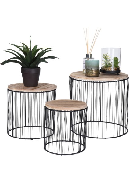 Sehpa 3 Parça Sehpa 1402860