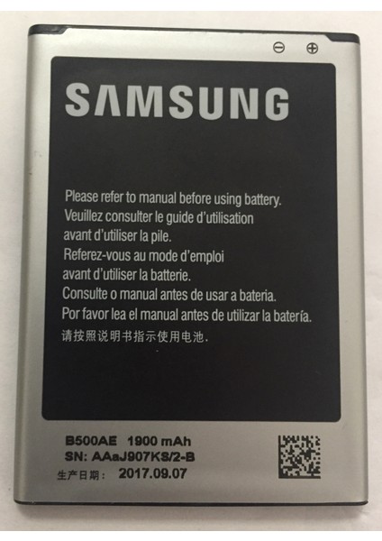 Samsung S4 Mini Batarya B500AE 1900MAH