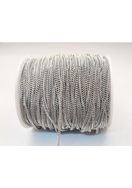 Kolye Bileklik Zinciri Bağlantı Zinciri 0.6 mm 10 Metre