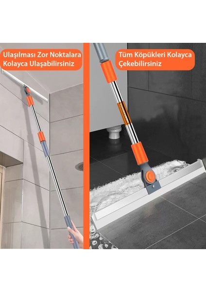 Sihirli Silikon Çekpas Oynar Başlıklı Çekçek Mop fiyatları