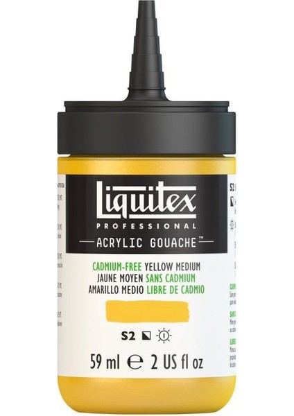 Professional Akrilik Guaj Boya 59 ml Kadmiyumsuz Sarı Medium 890 S2 fiyatları