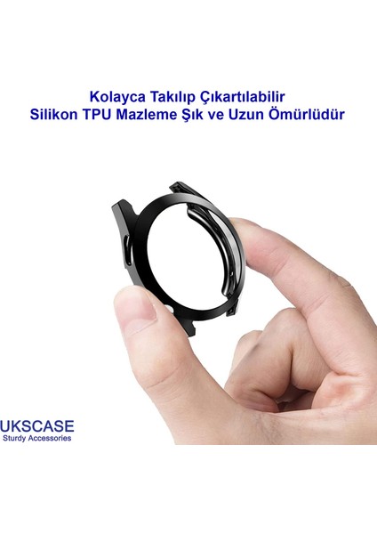 Huawei Watch Gt 3 46MM Uyumlu Silikon Tpu Kılıf