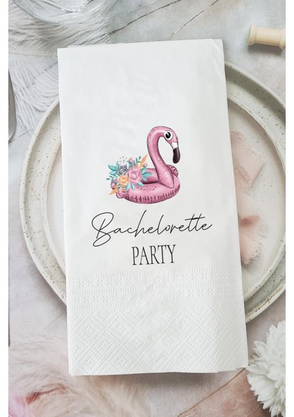 Bachelorette Party Konuşan Peçete Sunum Peçetesi