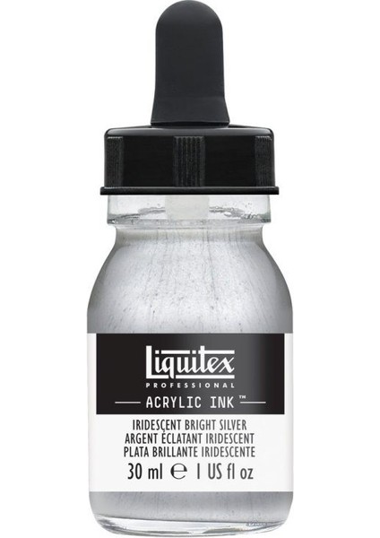 Professional Akrilik Mürekkep 30 ml Iridescent Bright Silver 236