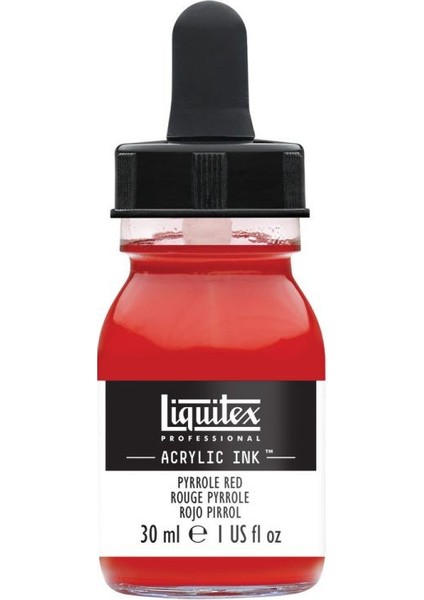 Professional Akrilik Mürekkep 30 ml Pyrrole Red 321
