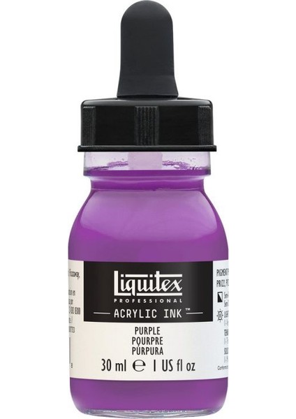 Professional Akrilik Mürekkep 30 ml Purple 015