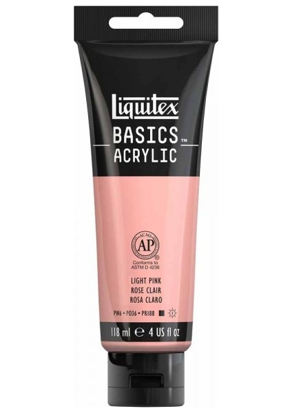 Basics Akrilik Boya 118 ml Açık Pembe 810