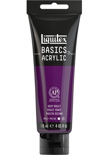 Basics Akrilik Boya 118 ml Deep Violet 115
