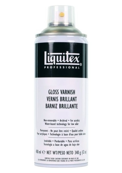 Professional Akrilik Parlak Sprey Vernik 400 ml