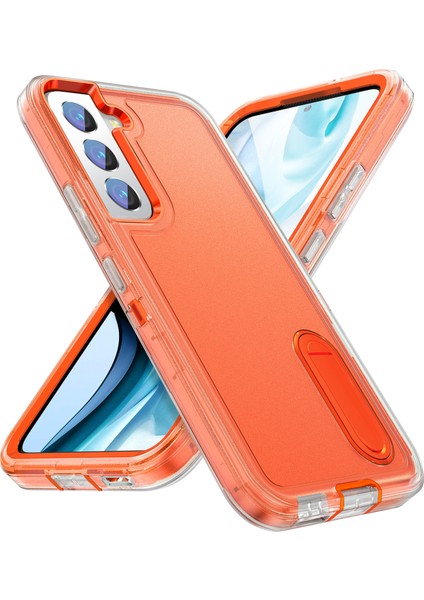 Samsung Galaxy S22 5g Için Telefon Kılıfı - Siyah/turuncu (Yurt Dışından) fiyatları