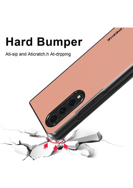 Samsung Galaxy Z Fold3 5g Için Telefon Kılıfı - Pembe (Yurt Dışından) modelleri