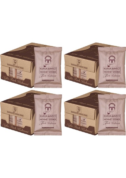 Kurukahveci Türk Kahvesi 100 gr (100'LÜ Set) (25'li x 4 Koli)