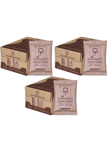 Kurukahveci Türk Kahvesi 100 gr (75’li Set) (25'li x 3 Koli)
