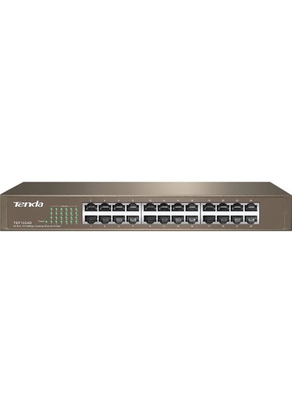 TEF1024D 24 Port 10/100 Rack-M Swıtch