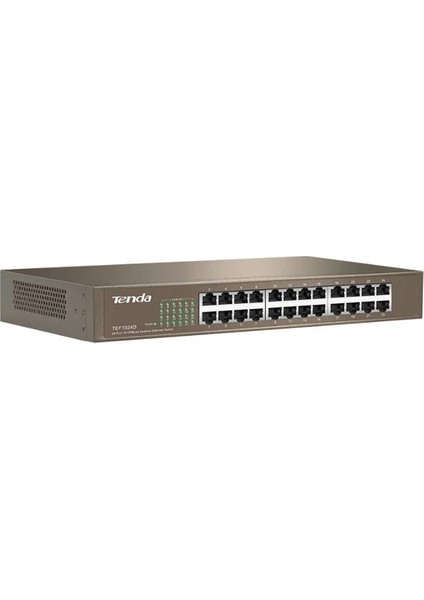 TEF1024D 24 Port 10/100 Rack-M Swıtch