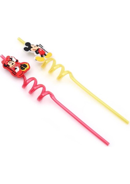 Orijinal Lisanslı 2’li Mickey Mouse ve Minnie Mouse Pipet