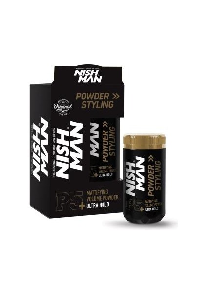 NISHMAN Saç Şekillendirici Toz Wax P5+ Ultra Hold 20 gr