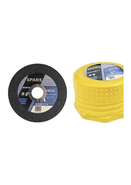 Paslanmaz Inox Kesici Taş 115 X1MM - 100 Adet Kesme Taşı