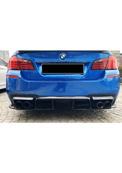 Bmw F10 Vorstainer Difüzör Piano Black Sağ Sol Çift Çıkış 2010 2011 2012 2013 2014 2015 2016 2017
