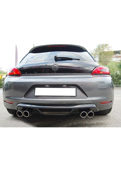 Vw Scirocco Mk3 Caractere Difüzör Piano Black Çıkışsız 2008 2009 2010 2011 2012 2013