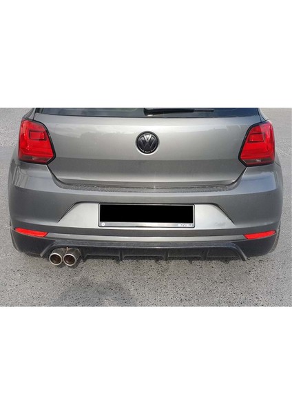 Vw Polo Mk5 Makyajlı Kasa Rieger Arka Ek Mat Siyah Çıkışsız 2014 2015 2016 2017